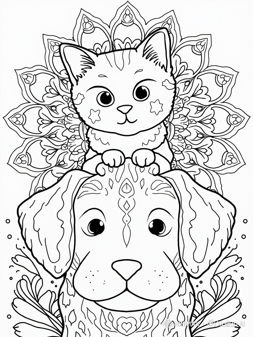 Intricate mandala coloring book for adults o Detailed animal designs for adult coloring