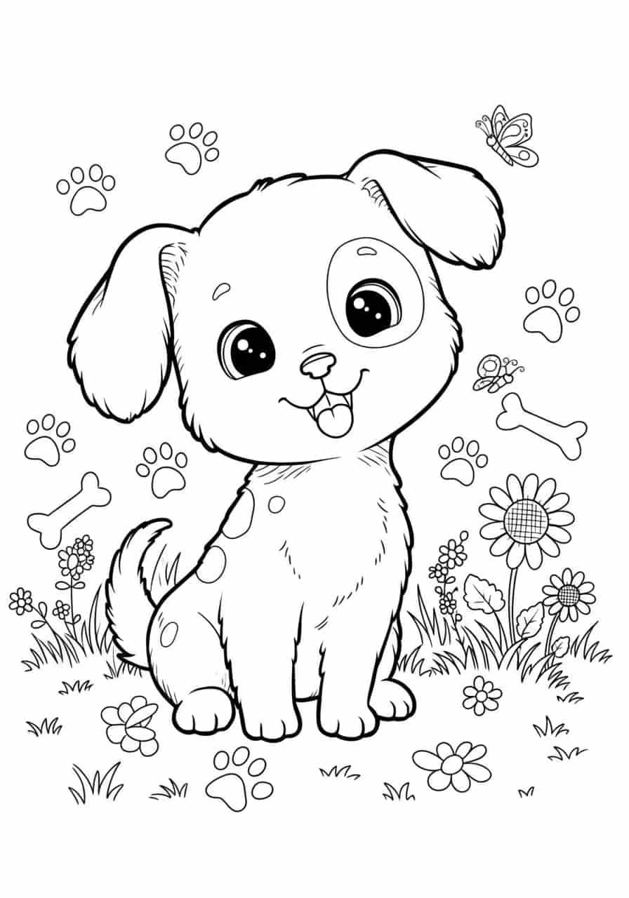 Fun animal coloring pages for kids